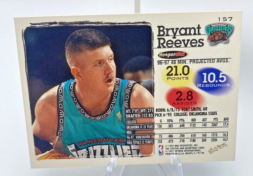 🐳 MEMPHIS GRIZZLIES LOT 38 NBA CARDS BRYANT REEVES SHAREEF ABDUR-RAHIM - Picture 5 of 15