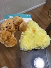 Zippy Paws  Set Of 2  Squeaky Plush Dog Toy .