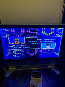 Tecmo World Wrestling (Nintendo Entertainment System, NES 1990) solo cartucho