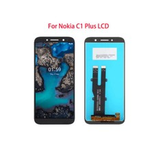 For 5.45" Nokia C1 Plus TA-1312 LCD Display Touch Screen Digitizer Assembly w/Fr