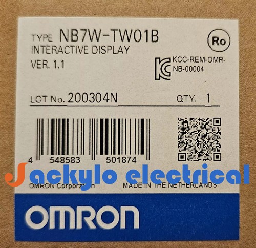 In Box 1PCS OMRON HMI NB7W-TW01B NB7WTW01B PLC Controller New Fastshipping DHL - Picture 1 of 5