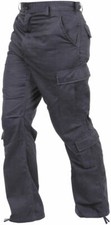 ROTHCO 2986 Vintage Black Army Paratrooper Pants Tactical Military BDU Fatigues