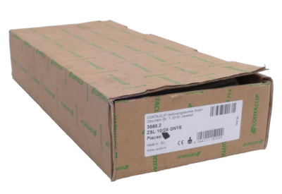 27x Contaclip 3598.2 Schutzleiterklemme ZSL 10/2A GNYE