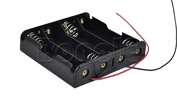 4 x 18650 Battery Holder Case Box with 6 inch Wire Leads - Image 2 of 3
