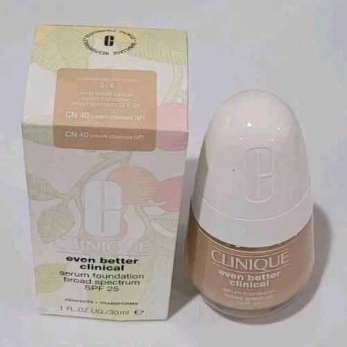 CLINIQUE Even Better Clinical Serum Foundation SPF 25- CN 40 Cream Chamois 1 OZ - Image 2 of 4