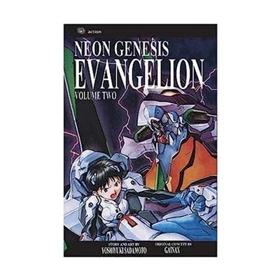 Neon Genesis Evangelion Vol 2 Used English Manga Graphic Novel Comic Book