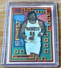 DIKEMBE MUTOMBO 95-96 Topps Finest MYSTERY FINEST SILVER BORDERED ! NUGGETS !