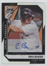 2021 Elite Extra Edition Prime Numbers B Signatures 45/71 Dru Baker Auto w5p