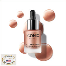 ICONIC LONDON Illuminator Liquid Highlighting Drops - Peachy Rose, Cruelty-Free