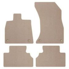 Veloursfußmatten für Audi Q5 Sportback Bj. 2021 - 2024 Neu Automatten BEIGE ALPS