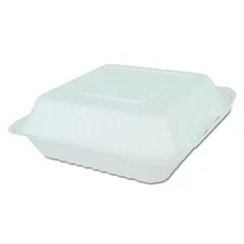 Southern Champion Tray 18935WPF Champware Molded-fiber Clamshell Containers, 9 X
