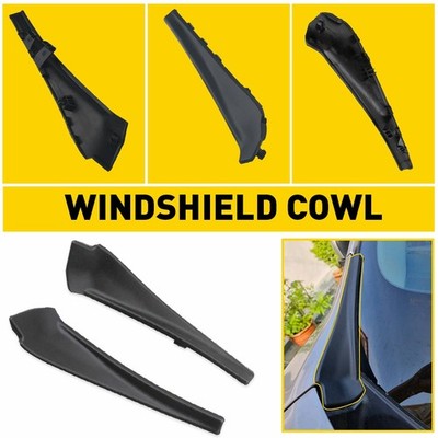 For 2014-2020 Nissan Rogue Front Left Right Windshield Wiper Cowl Extension Trim