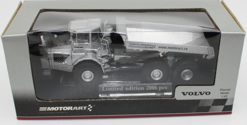 Motorart 13145 1:43 2006 Edizione Argento Volvo A40D Dumper Articolato