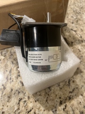 SRV7000-670 Auger Feed Motor For Pelpro PP130 PP60 PP70 Pellet Stove