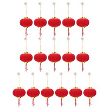 16 Pcs New Year Lantern Chinese Traditional Hanging Pendant Home Ornament