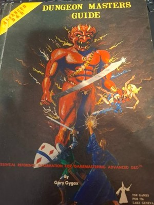 1ST EDITION TSR Advanced D&D Dungeon Masters Guide Hardcover 1979 Very Fine