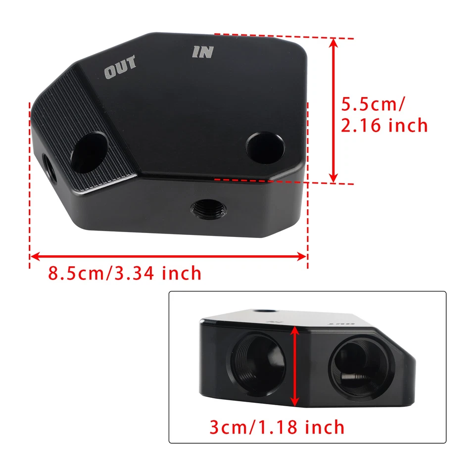 35611 LS Engine Oil Cooler Adapter A6 - Image 4 of 4