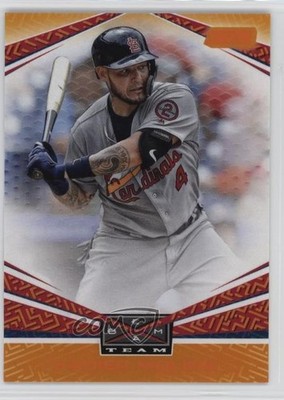 2019 Topps Stadium Club Beam Team Orange Foil /50 Yadier Molina #BT-16 b8h