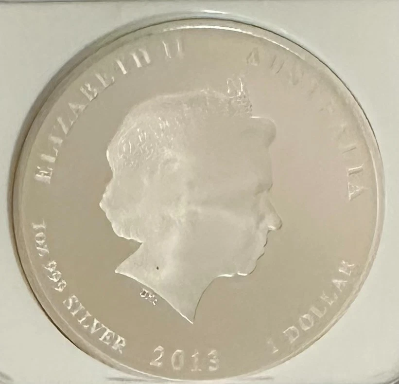 2013 P $1 Australia Year of the Snake Colorized NGC PF 69 One of  1st 500 Struck - Image 4 of 4