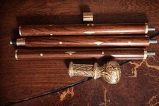 Bacchetta con manico in ottone di design per canna da passeggio in legno per ...