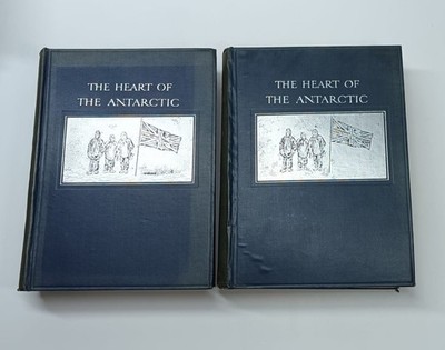 THE HEART OF THE ANTARCTIC by E. H. Shackleton. 2 Vols Complete, 1st Ed ...