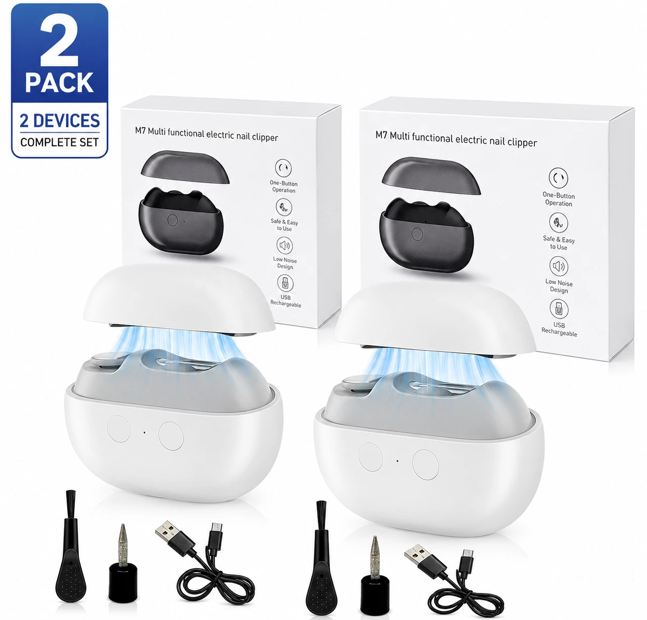 Electric Nail Clipper, Electric Nail Clippers for Seniors & Adults, Baby Electri
Opens in a new wind