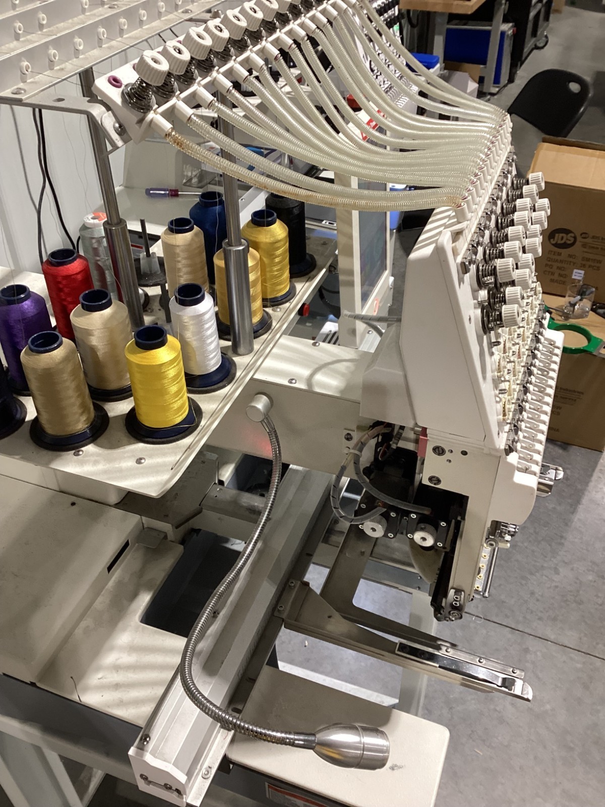 1501C Advance' Embroidery Machine with 15 Needles | eBay