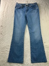 Wear It Declairent Women's Jeans Light Blue Flare Size 9 Stretch