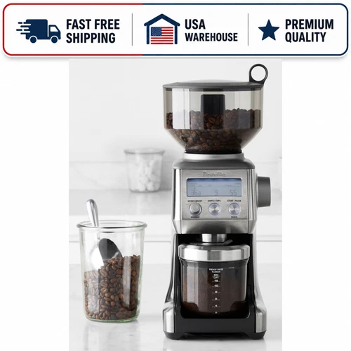 🔥Sale! Breville Smart Grinder Pro, Conical Burr Coffee Grinder, 60 Settings ⚡ deal from eBay