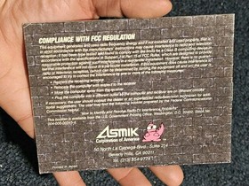 Conquest Of The Crystal Palace (NES, Nintendo, 1990) Manual Only!