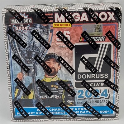 Factory Sealed Mega Box 2024 Panini Donruss NASCAR Racing Cards