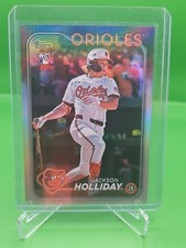 2024 Topps Update Series - Jackson Holliday #US50 Rainbow Foil (RC)
