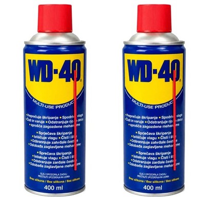 2x 400ml WD-40 Multifunktionsprodukt Vielzweckspray Spray Rostlöser Kriechöl