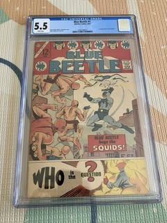 Blue Beetle 1 CGC 5.5 DC Comics 1967 1st App The Question