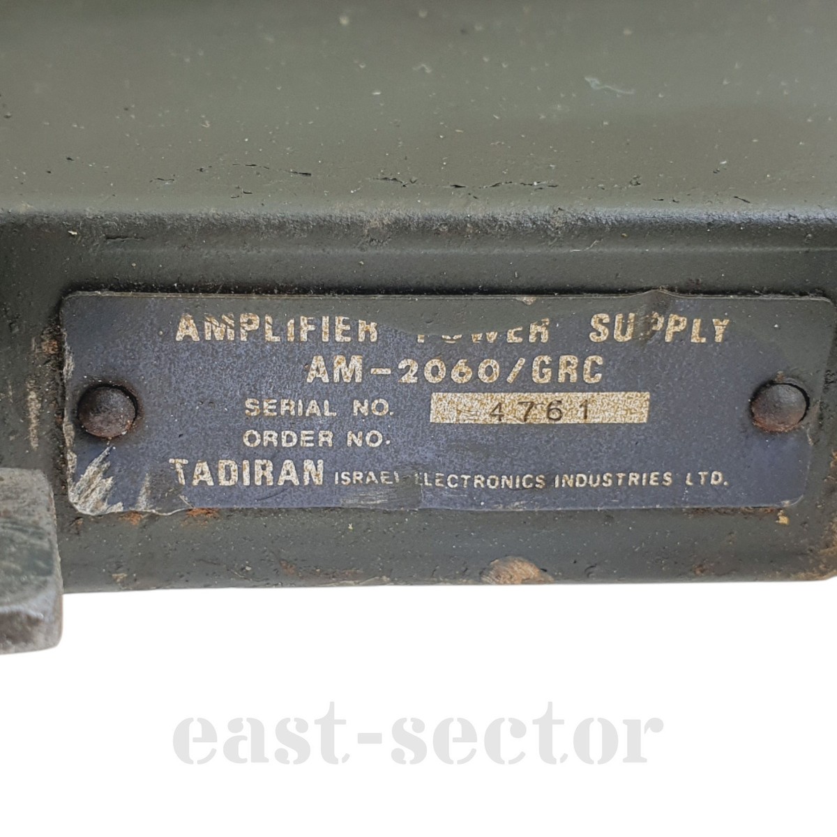 Military Amplifier Power Supply Speaker AM-2060/GRC Radio Receiver