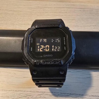All Black G SHOCK DW 5600BB CASIO
