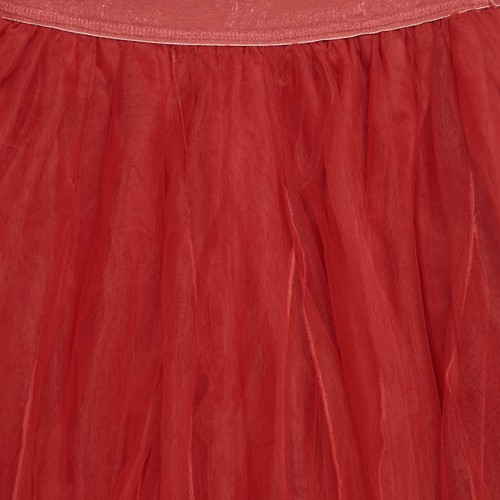 Monnalisa Kids Red Tulle Flared Mini Skirt 12 Yrs - Picture 3 of 7