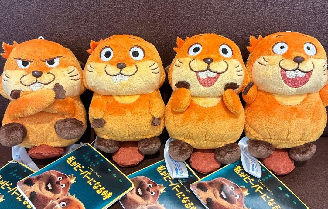 Hoppers Disney Pixar Plush Toy Iroiro Mascot Mabel Tanaka Set of 4