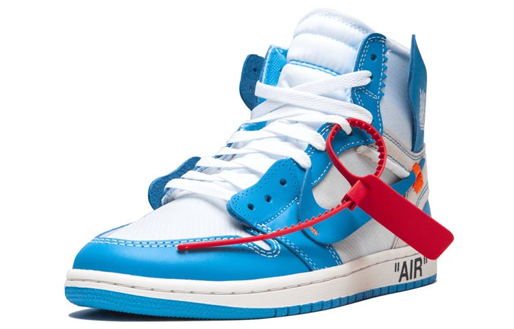Air Jordan 1 Retro High OG X OFF-WHITE UNC AQ0818-148 | eBay