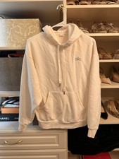 Alo Yoga Accolade Hoodie Womens XXS Ivory Sweatshirt