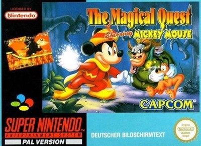 The Magical Quest Starring Mickey Mouse SNES Super Nintendo NES Videospiel OVP