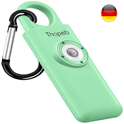Persönlicher Alarm Schlüsselanhänger Thopeb 130dB Stroboskop LED