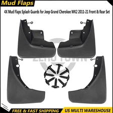 4X Mud Flaps Splash Guards for Jeep Grand Cherokee WK2 2011-21 Front & Rear Set