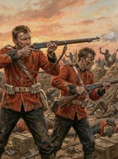RORKES DRIFT 1879 .its not  a bit like balla lake hey Jonesy 10X8 inch print.