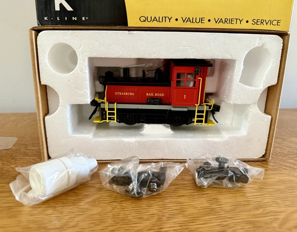 K-LINE #K2630-20 - Strasburg Railroad Plymouth Diesel Switcher - LN/Box - Image 4 of 4