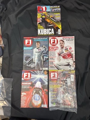 F1 Magazine Racing 2010 Lot Of 5