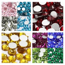 Rhinestones Multi-Color SS3-SS30 Flat Back for Nail Art DIY