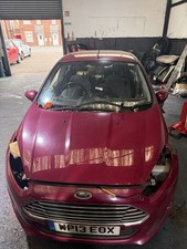 Ford Fiesta 2013 Front Bonnet Candy Red 5 Door Hatchback