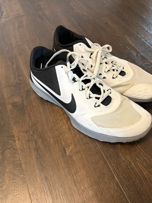 NIKE FS LITE RUN 2 MEN'S ATHLETIC SHOES PANDA BLACK WHITE SIZE 12 Men s