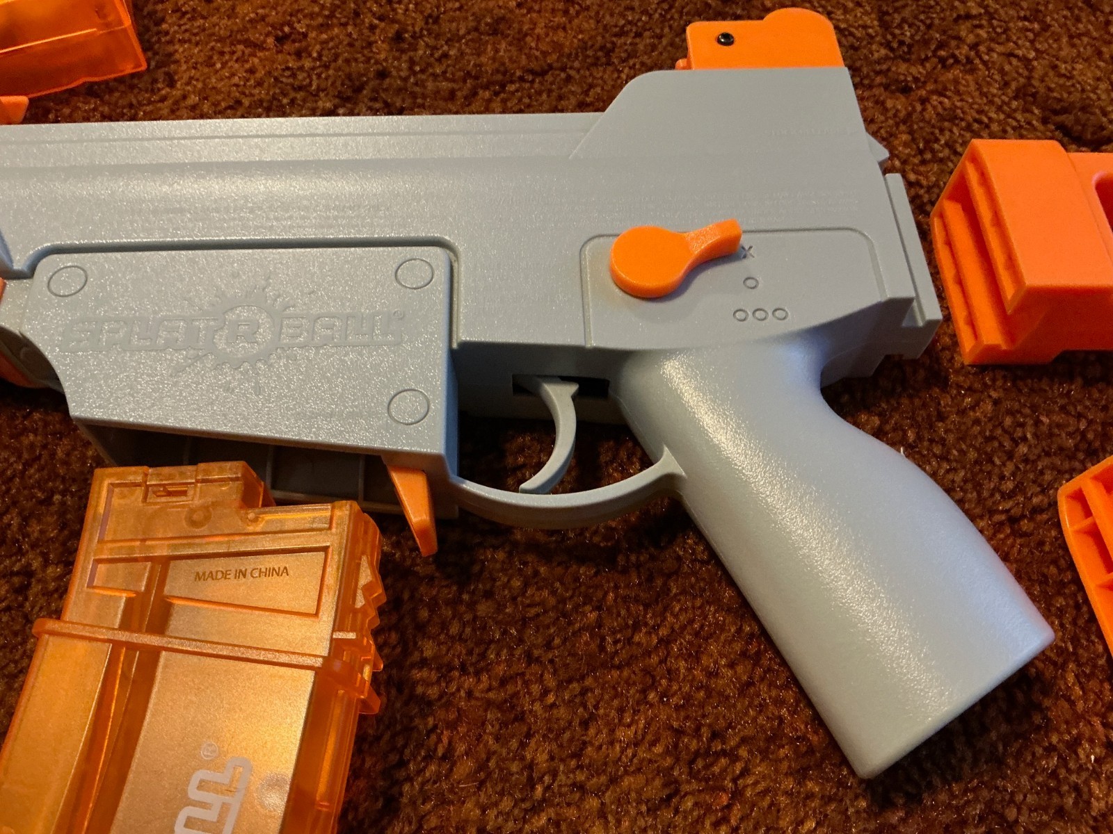 SplatRBall SRB400 Full-Auto Gel Blaster 400-Round Mag 7.5mm - 2X - NEW OTHERS